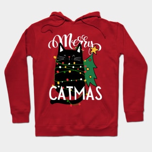 Merry Christmas For Cat Lovers Hoodie